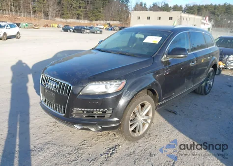 2014 Audi Q7 3.0T Premium Plus from USA, damaged, VIN WA1LGAFE6ED009667
